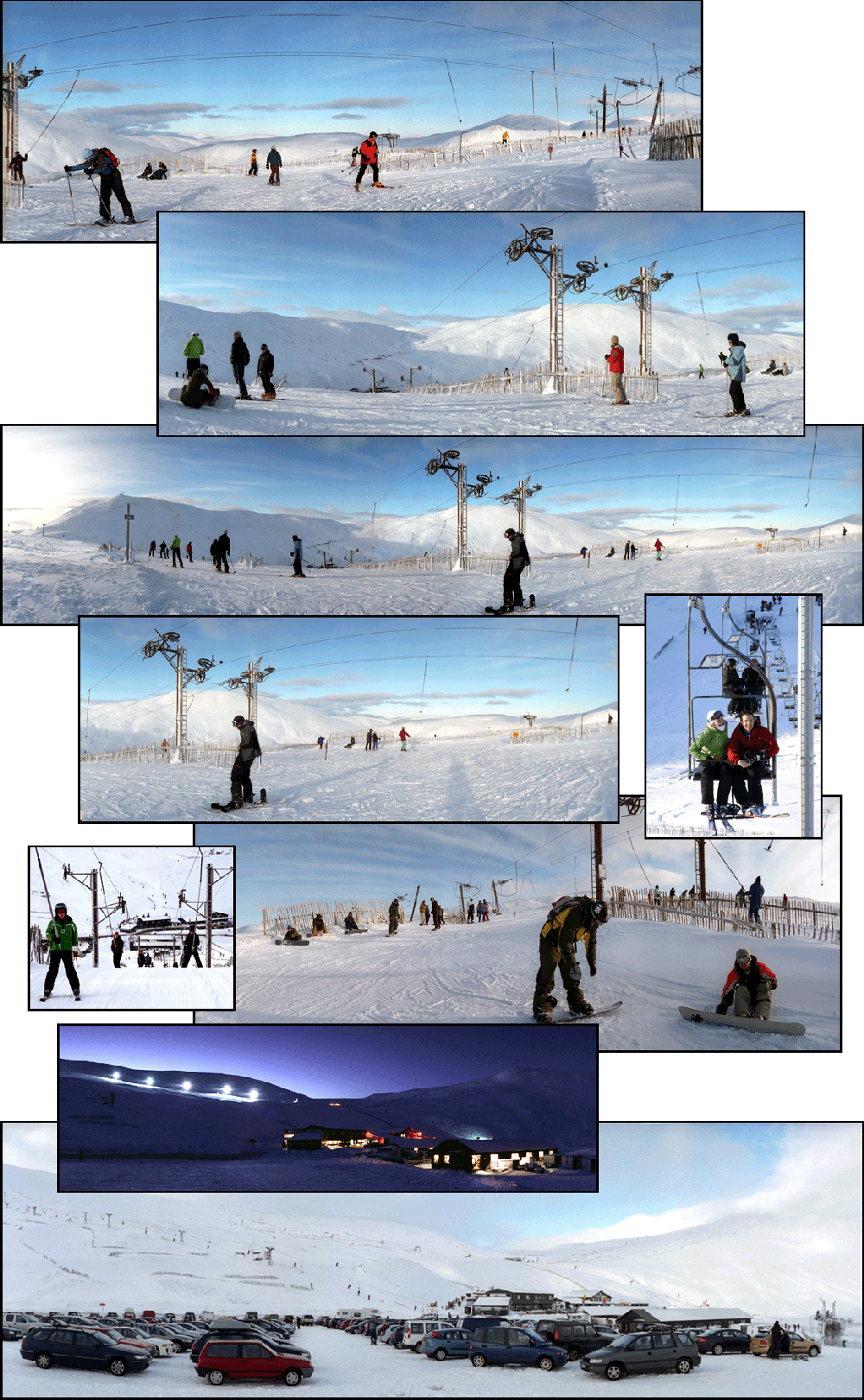 Glenshee-Montage